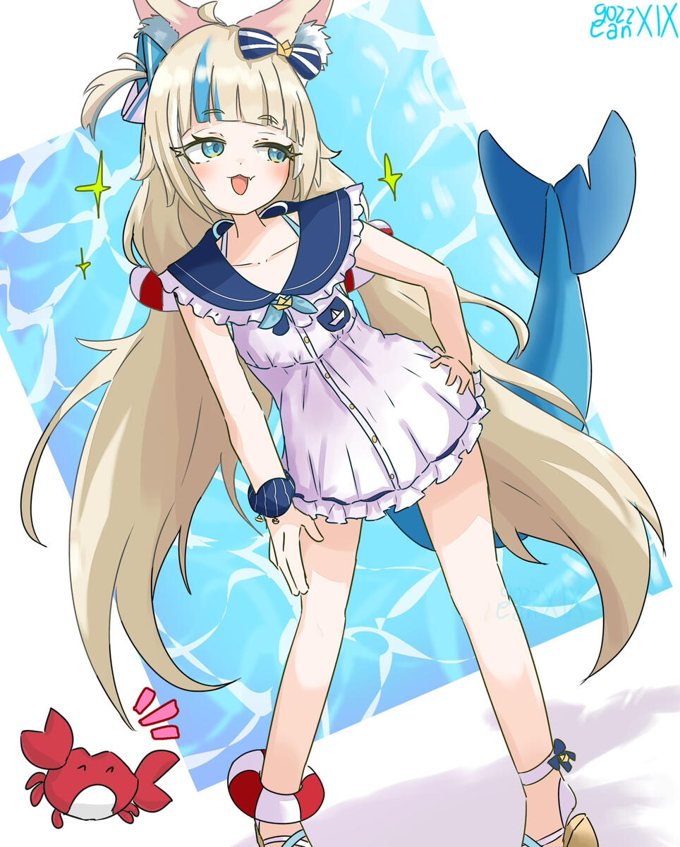 Fanart - Sameko Saba, lazy style, this one is my famous artwork so far!